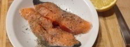 лосось, запеченный с моцареллой. Шаг 3