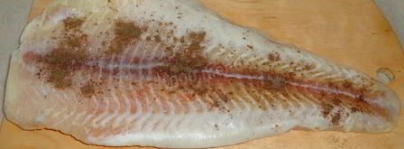 морской язык в духовке. Шаг 2