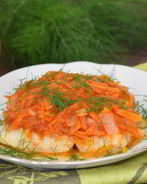 Окунь под маринадом