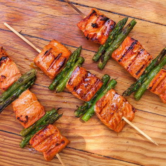 Рецепт рыбы на вертеле