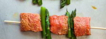 рыба на вертеле. Шаг 3