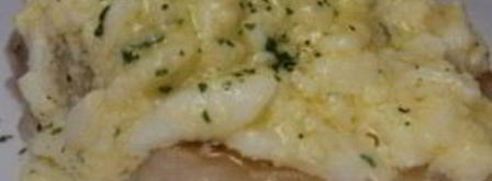 рыба отварная с соусом польским. Шаг 8