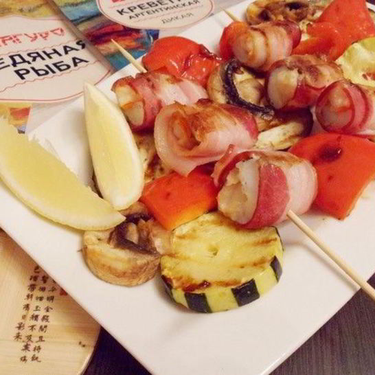 Рецепт рыбы с креветками по-шанхайски