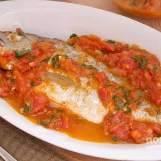 Рецепт рыбы в томатном соусе