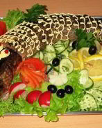 Щука в духовке в фольге