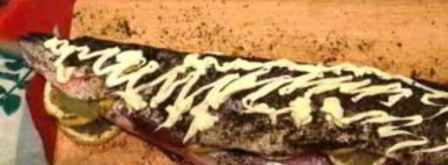 щука в духовке в фольге. Шаг 4