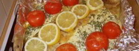 щука в духовке в фольге. Шаг 6