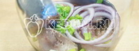 сельдь слабосоленая по-домашнему. Шаг 10