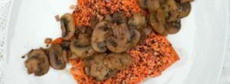 семга с грибами. Шаг 7