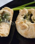 Семга в слоеном тесте