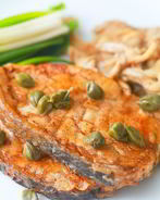 Сибас жареный