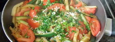 судак с овощами. Шаг 13