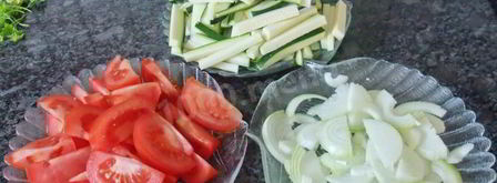 судак с овощами. Шаг 3