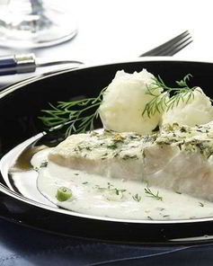 Судак в сметане