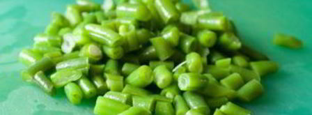 тилапия с салатом из грибов и перловой крупы. Шаг 3