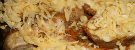 толстолобик запеченный с овощами и сыром. Шаг 5