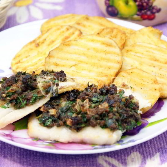 Рецепт трески с картофельными ломтиками