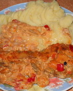 Треска в маринаде