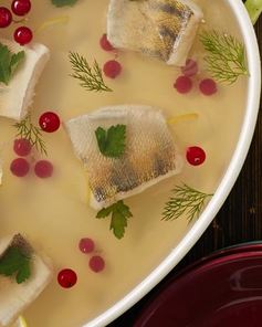 Заливная рыба по-галичски