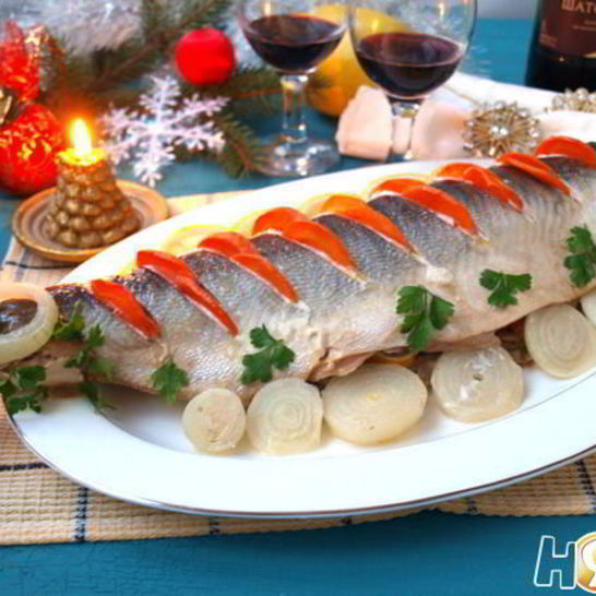 Рецепт запеченной горбуши с овощами