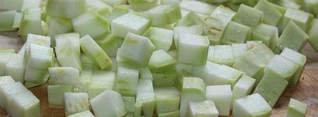 запеченная скумбрия фаршированная рисом и овощами. Шаг 2