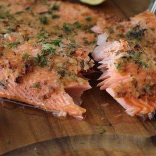 Рецепт запеченного филе форели с луком-шалот