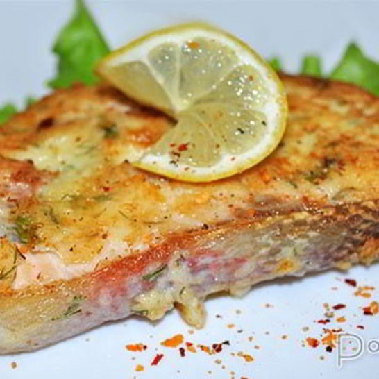 Рецепт жареной кеты в сырном кляре