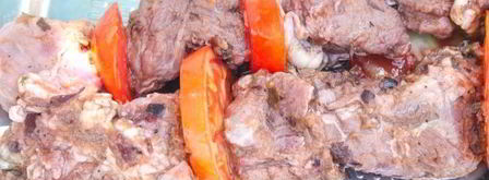 абхазский шашлык из свинины. Шаг 8