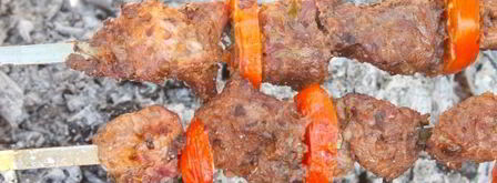 абхазский шашлык из свинины. Шаг 9