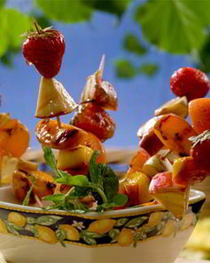 Фруктовые шашлычки