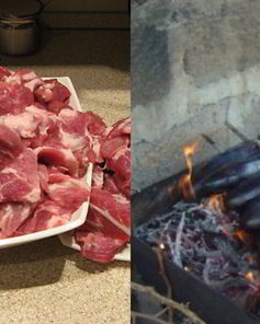 Грузинский шашлык