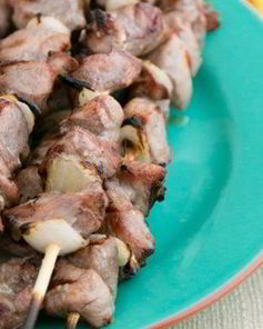 Кавказский шашлык из свинины