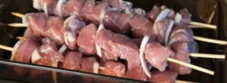кавказский шашлык из свинины. Шаг 4