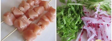 куриный шашлычок якитори. Шаг 2