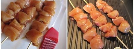 куриный шашлычок якитори. Шаг 3