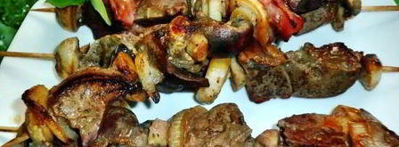 печеночный шашлык. Шаг 5