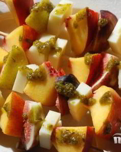 Персиковые шашлыки