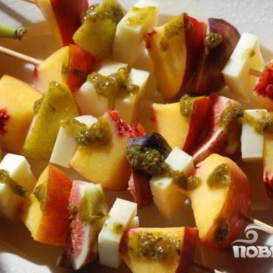 Рецепт персиковых шашлыков