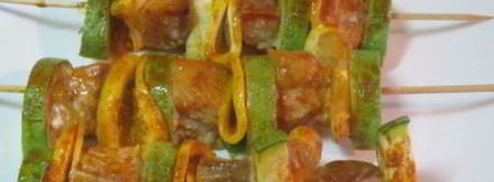 рыбные шашлычки с овощами. Шаг 11