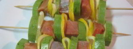 рыбные шашлычки с овощами. Шаг 6