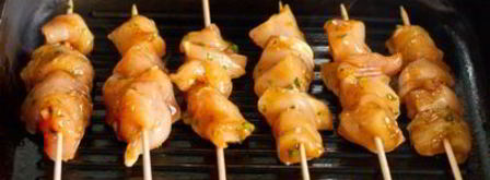 шашлычки из курицы в соевом маринаде. Шаг 7