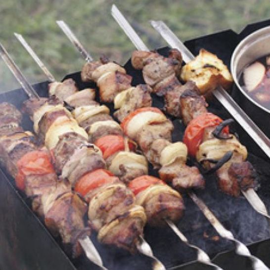 Рецепт шашлыка из говядины в красном вине