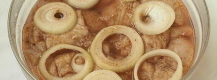 шашлык из индейки маринованной в малиновом уксусе. Шаг 3