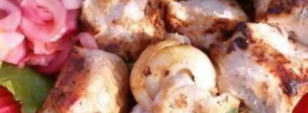 шашлык из индейки на кефире. Шаг 4