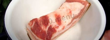 шашлык из индейки с салом. Шаг 2