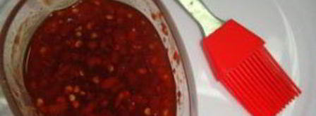 шашлык из креветок на шпажках. Шаг 6