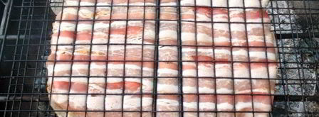 шашлык из куриной грудки в беконе. Шаг 13