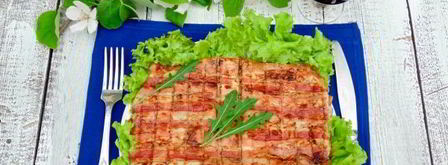 шашлык из куриной грудки в беконе. Шаг 15