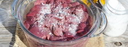 шашлык из куриной печени. Шаг 5