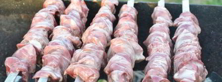 шашлык из куриной печени. Шаг 9